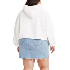 Alternative view of Plus Size Levi's® Cropped Prism Hoodie