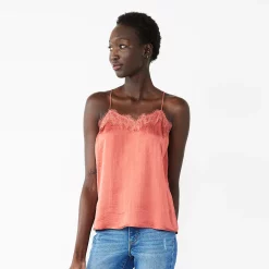 Women's Nine West Lace Trim Cami