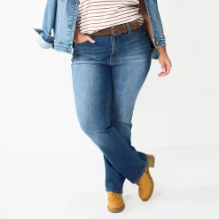 Juniors' Plus Size WallFlower Insta Stretch Legendary Slim Belted Bootcut Jeans 10 Juniors' Plus Size WallFlower Insta Stretch Legendary Slim Belted Bootcut Jeans -Cuddl Duds SHOP 4986516 Ashlyn