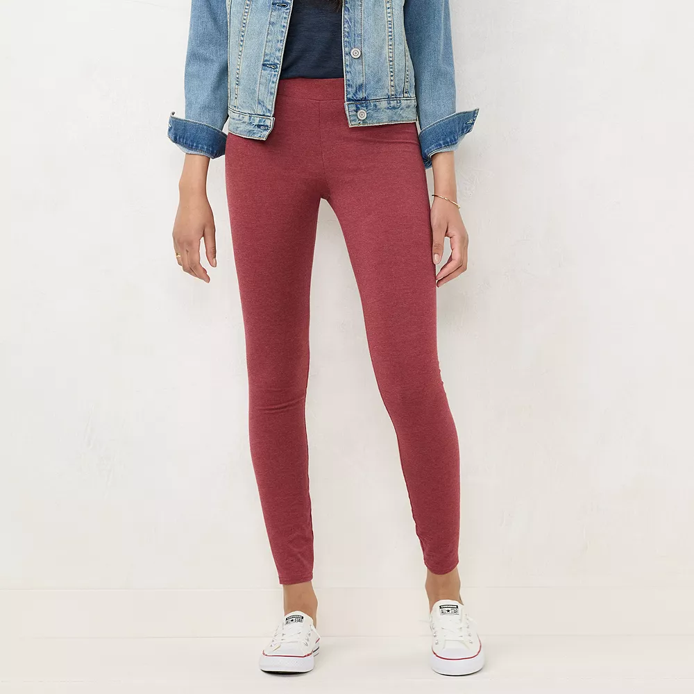 Petite LC Lauren Conrad Midrise Leggings 4 Petite LC Lauren Conrad Midrise Leggings - Image 4
