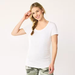 Alternative view of Maternity Sonoma Goods For Life® Essential Scoopneck Tee