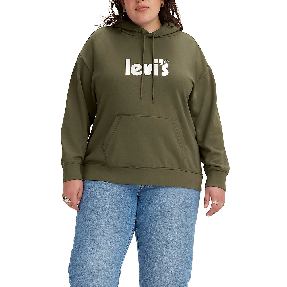 Plus Size Levi's® Logo Graphic Hoodie 4 Plus Size Levi's® Logo Graphic Hoodie - Image 4