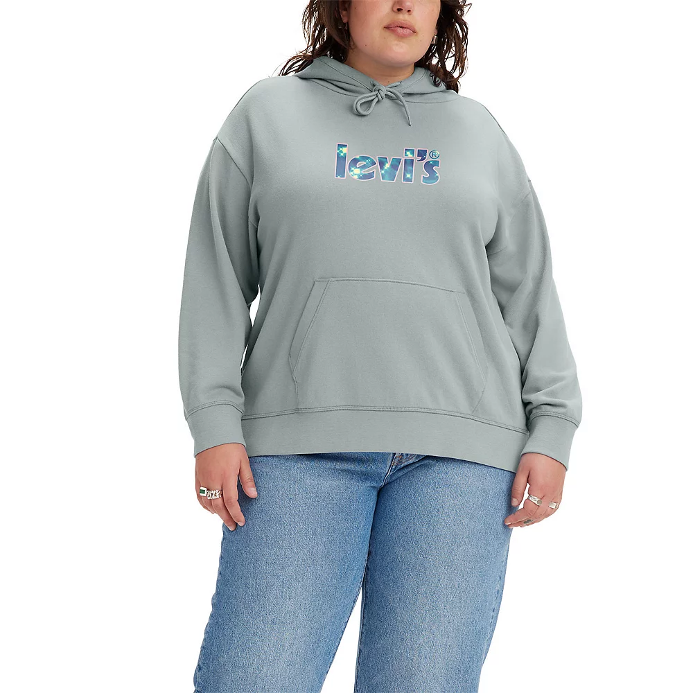 Plus Size Levi's® Logo Graphic Hoodie 3 Plus Size Levi's® Logo Graphic Hoodie - Image 3