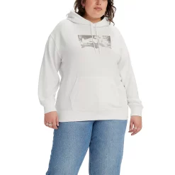 Alternative view of Plus Size Levi's® Logo Graphic Hoodie