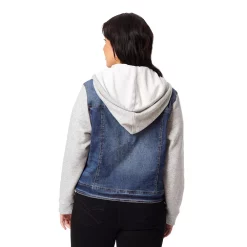 Juniors' Plus Size WallFlower 2fer Dreamer Jacket 8 Juniors' Plus Size WallFlower 2fer Dreamer Jacket -Cuddl Duds SHOP 5003838 ALT