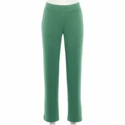 Alternative view of Petite Croft & Barrow® Easy Knit Straight-Leg Pants