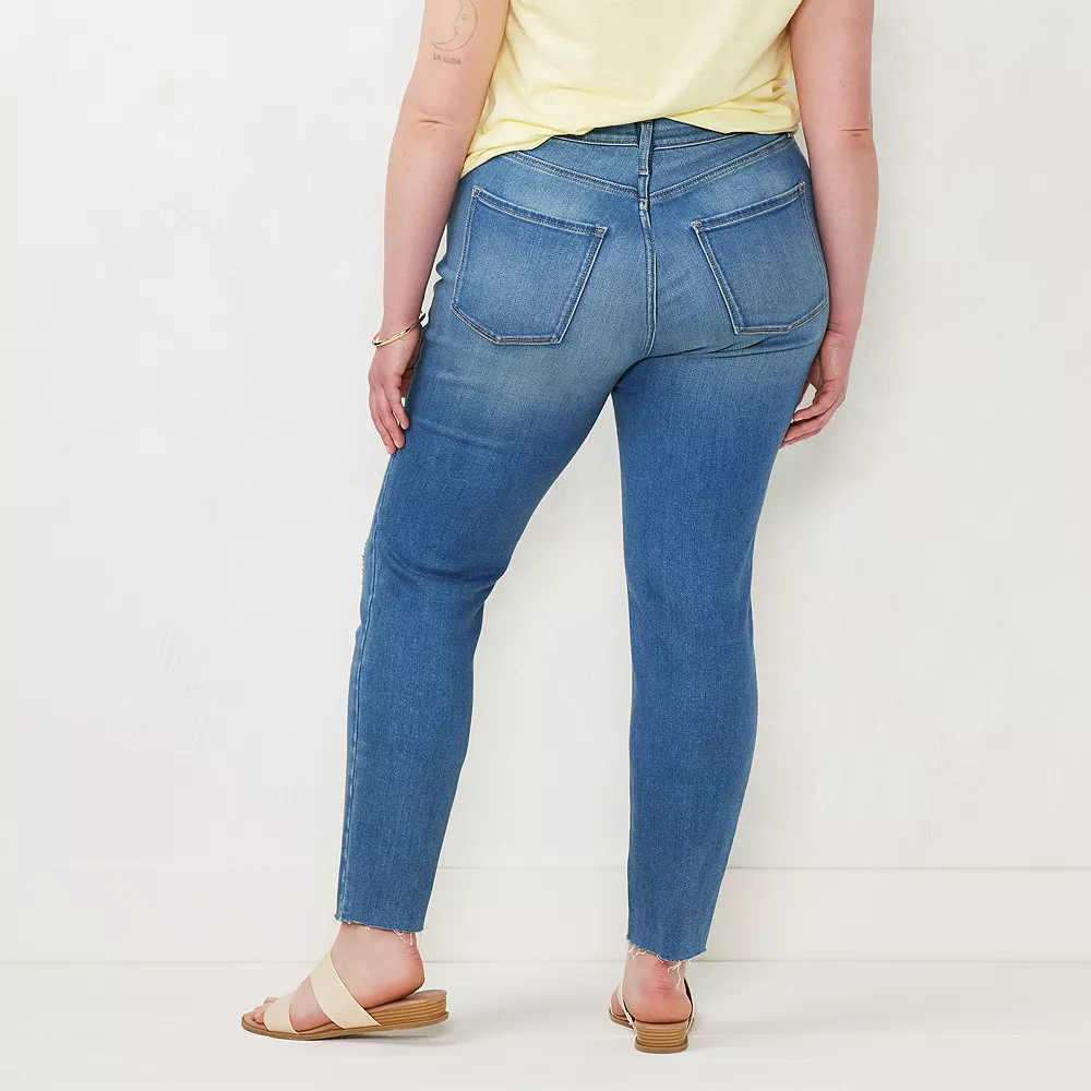 Plus Size LC Lauren Conrad Mid-Rise Skinny Jeans 6 Plus Size LC Lauren Conrad Mid-Rise Skinny Jeans - Image 6