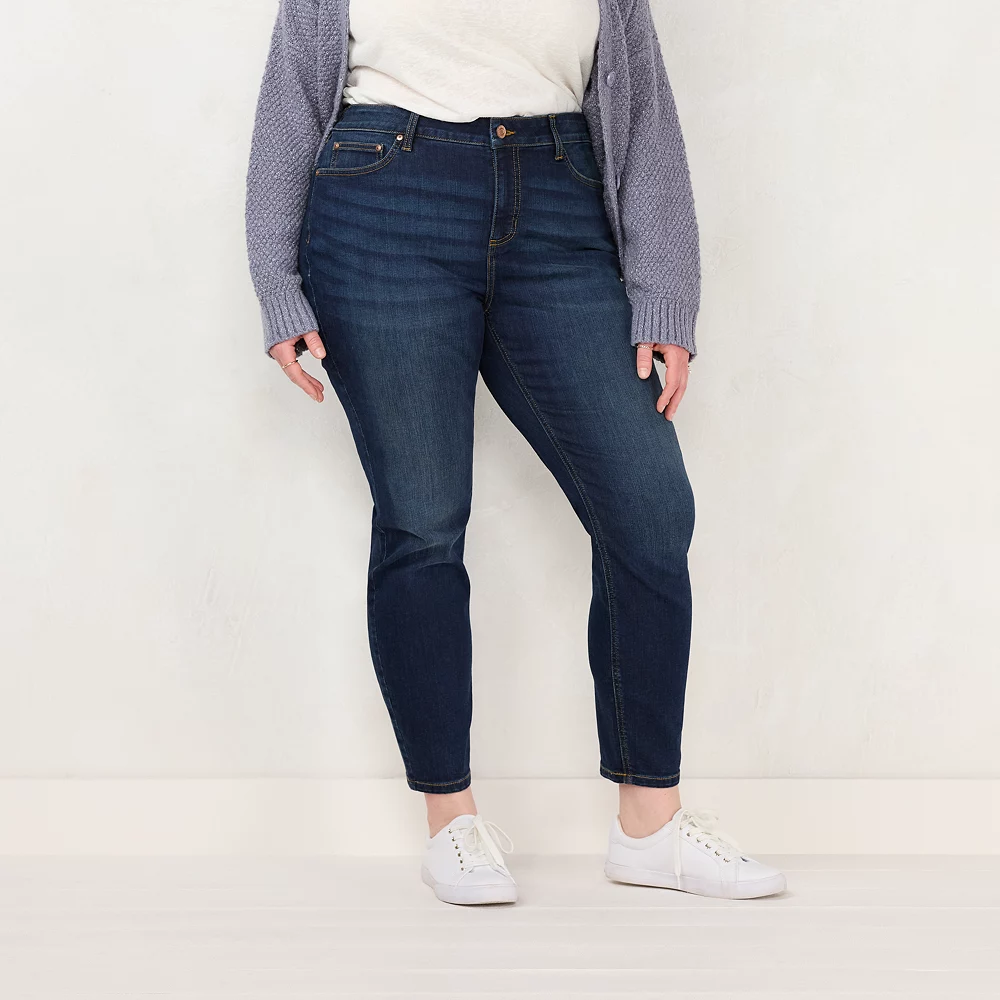 Plus Size LC Lauren Conrad Mid-Rise Skinny Jeans 2 Plus Size LC Lauren Conrad Mid-Rise Skinny Jeans - Image 2
