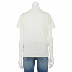 Alternative view of Juniors' Crashing Waves Graphic Tee