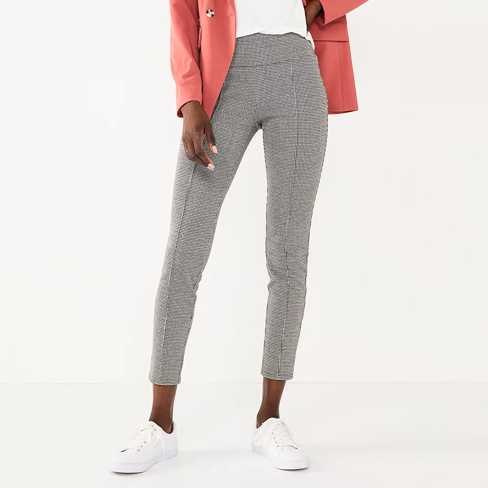 Petite Nine West Seamed Tummy Control Ponte Leggings 8 Petite Nine West Seamed Tummy Control Ponte Leggings - Image 8