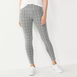 Alternative view of Petite Nine West Seamed Tummy Control Ponte Leggings