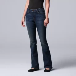 Women's Simply Vera Vera Wang Stretch Bootcut Jeans