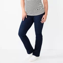 Alternative view of Maternity Sonoma Goods For Life® Over-The-Belly Bootcut Jeans