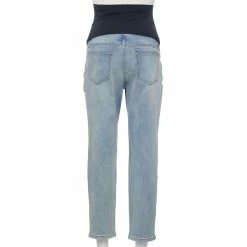 Maternity Sonoma Goods For Life® Over-The-Belly Cropped Straight-Leg Jeans 11 Maternity Sonoma Goods For Life® Over-The-Belly Cropped Straight-Leg Jeans -Cuddl Duds SHOP 5035940 ALT