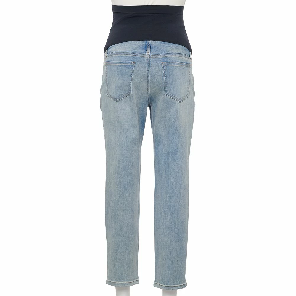 Maternity Sonoma Goods For Life® Over-The-Belly Cropped Straight-Leg Jeans 6 Maternity Sonoma Goods For Life® Over-The-Belly Cropped Straight-Leg Jeans - Image 6