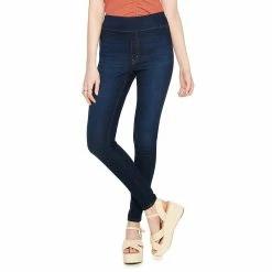 Juniors' SO® High-Rise Skinny Pull On Jeggings