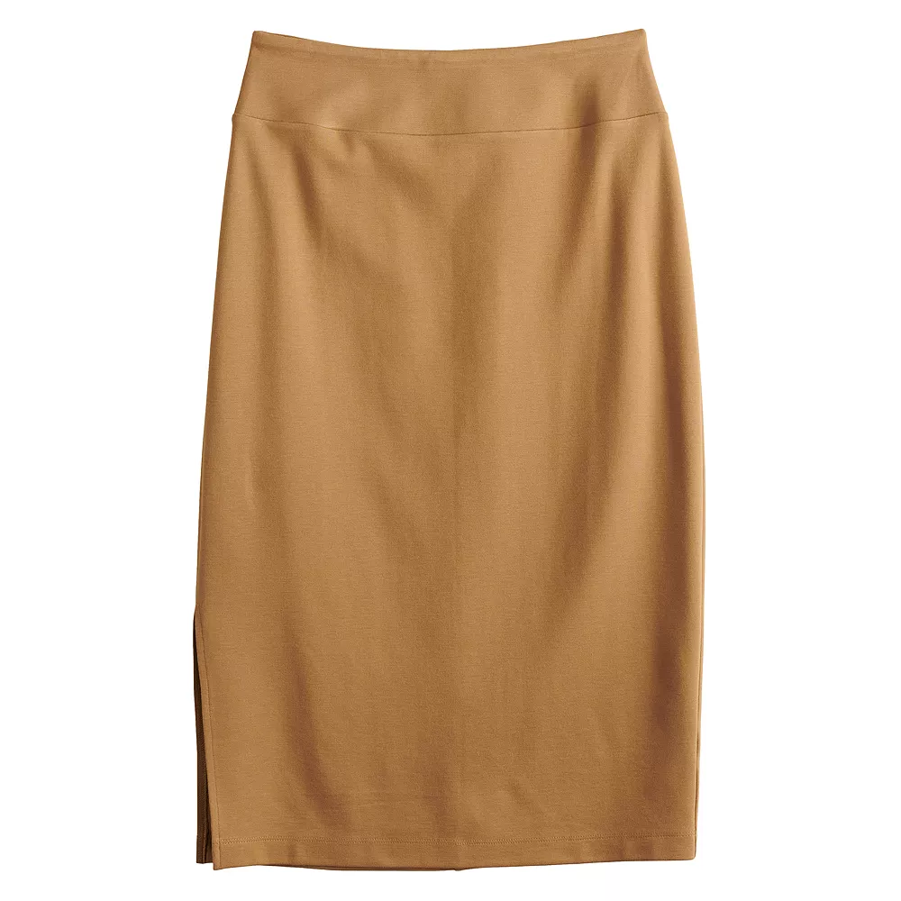 Women's Nine West Pull-On Ponte Pencil Skirt 5 Women's Nine West Pull-On Ponte Pencil Skirt - Image 5