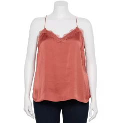 Alternative view of Plus Size Nine West V-Neck Camisole
