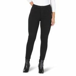 Women's Wrangler High-Rise Skinny Jeans -Cuddl Duds SHOP 5123208 Black