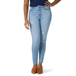 Women's Wrangler High-Rise Skinny Jeans -Cuddl Duds SHOP 5123208 Glacier