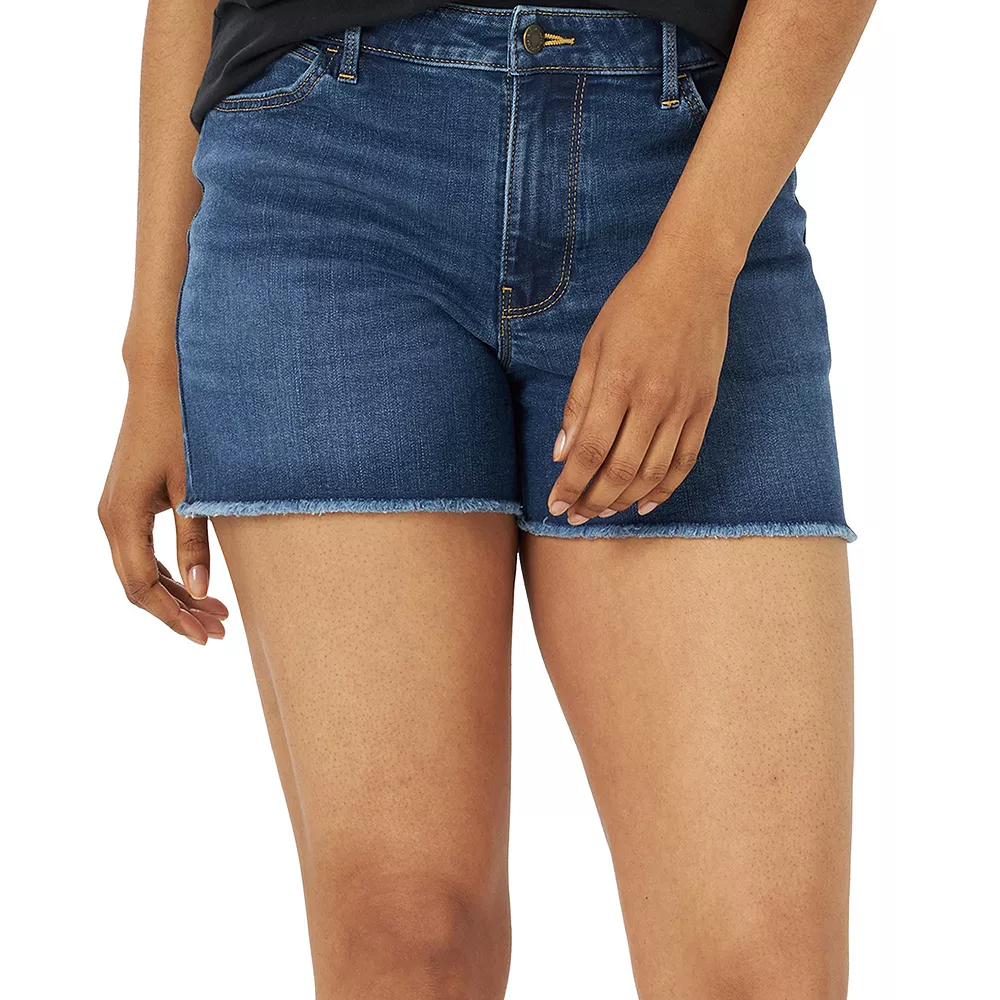 Women's Wrangler Denim Shorts 6 Women's Wrangler Denim Shorts - Image 6