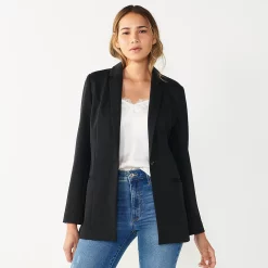 Alternative view of Petite Nine West Relaxed Blazer
