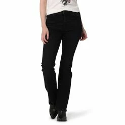Women's Wrangler High-Rise Bootcut Jeans 13 Women's Wrangler High-Rise Bootcut Jeans -Cuddl Duds SHOP 5142963 Black