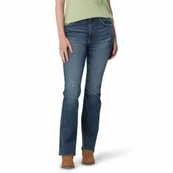 Women's Wrangler High-Rise Bootcut Jeans 15 Women's Wrangler High-Rise Bootcut Jeans -Cuddl Duds SHOP 5142963 Dirt Road