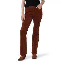 Women's Wrangler High-Rise Bootcut Jeans 17 Women's Wrangler High-Rise Bootcut Jeans -Cuddl Duds SHOP 5142963 Tortoise Corduroy