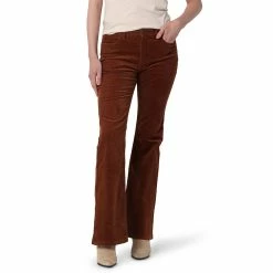 Women's Wrangler Stretch Flare Jeans and Corduroy 16 Women's Wrangler Stretch Flare Jeans and Corduroy -Cuddl Duds SHOP 5142995 Tort Corduroy