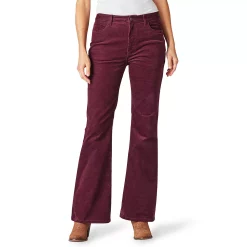 Women's Wrangler Stretch Flare Jeans and Corduroy 14 Women's Wrangler Stretch Flare Jeans and Corduroy -Cuddl Duds SHOP 5142995 Wine Tasting Corduroy