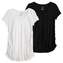Alternative view of Maternity Sonoma Goods For Life® 2-pack Essential Short Sleeve Tee