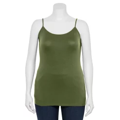 Alternative view of Plus Size Sonoma Goods For Life® Spaghetti Strap Cami