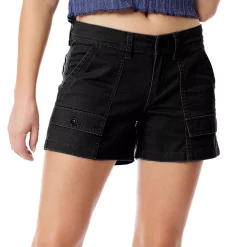 Juniors' Unionbay Clementine Stretch Twill Utility Shorts
