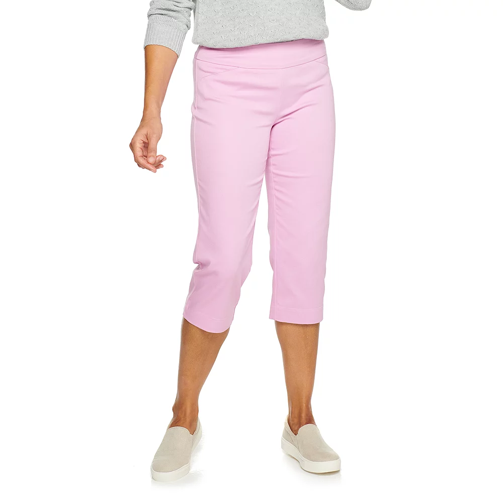 Petite Croft & Barrow® Effortless Stretch Capri Pants 1 Petite Croft & Barrow® Effortless Stretch Capri Pants