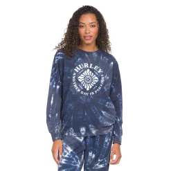 Juniors' Hurley Boyfriend Crew Fleece Pullover