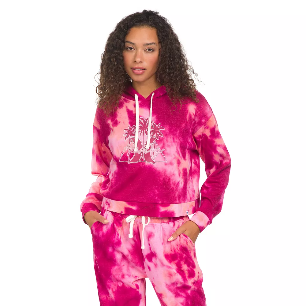 Juniors' Hurley Tie Dye Cropped Boyfriend Hoodie 1 Juniors' Hurley Tie Dye Cropped Boyfriend Hoodie