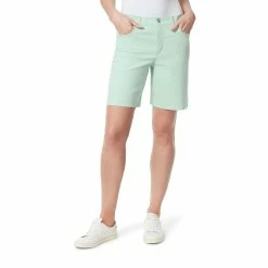 Women's Gloria Vanderbilt Relaxed Shorts -Cuddl Duds SHOP 5192042 Jade Breeze