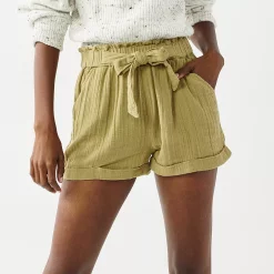 Alternative view of Juniors' SO® Camp Shorts
