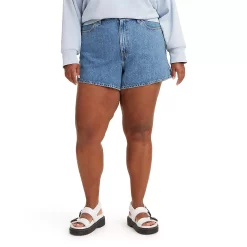 Alternative view of Plus-Size Levi's® High-Waisted Mom Jean Shorts