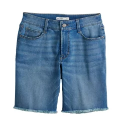 Women's Nine West Slimming Pocket High-Waisted Bermuda Shorts 11 Women's Nine West Slimming Pocket High-Waisted Bermuda Shorts -Cuddl Duds SHOP 5204233 ALT5