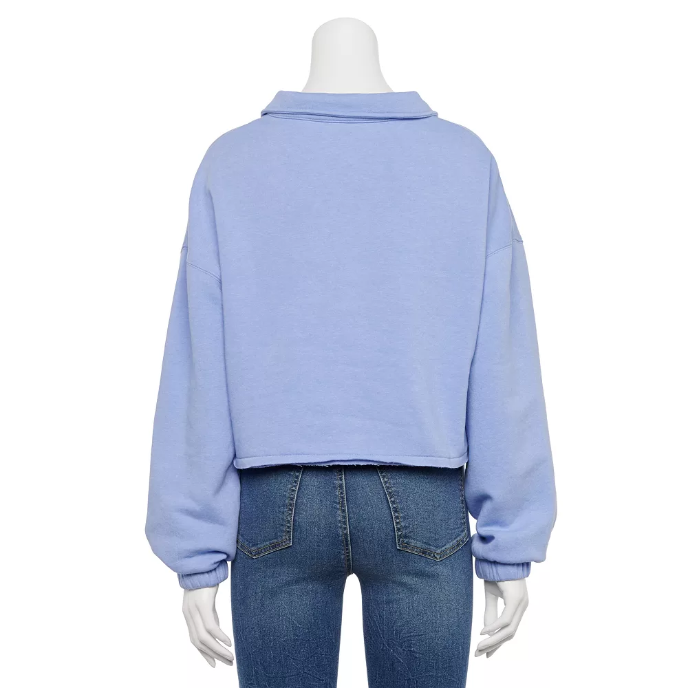 Juniors' SO® Long Sleeve Fleece Polo 9 Juniors' SO® Long Sleeve Fleece Polo - Image 9