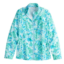 Women's Croft & Barrow® Classic Comfort Collection Zip Jacket 11 Women's Croft & Barrow® Classic Comfort Collection Zip Jacket -Cuddl Duds SHOP 5220032 ALT5