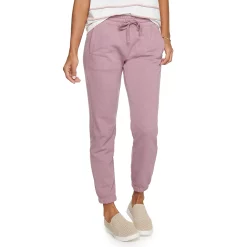Women's Sonoma Goods For Life® Cinched Knit Jogger Pants 14 Women's Sonoma Goods For Life® Cinched Knit Jogger Pants -Cuddl Duds SHOP 5225497 Lavender