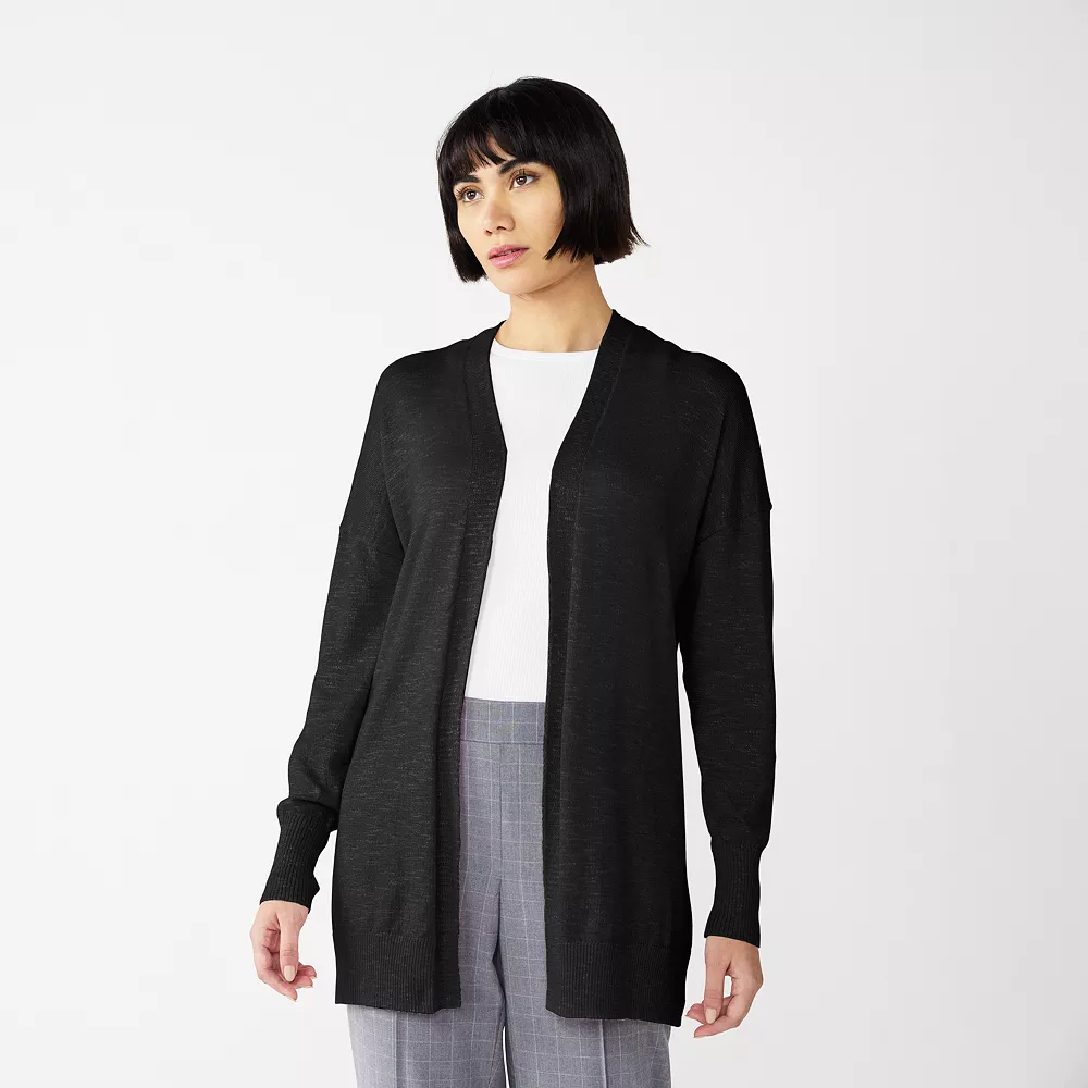 Women's Nine West Essential Lightweight Cardigan 6 Women's Nine West Essential Lightweight Cardigan - Image 6