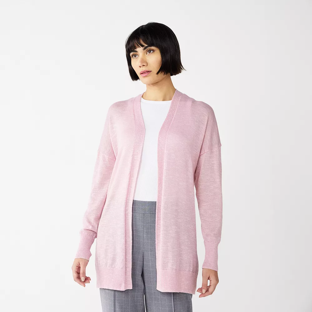 Women's Nine West Essential Lightweight Cardigan 10 Women's Nine West Essential Lightweight Cardigan - Image 10