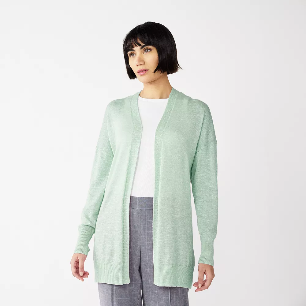 Women's Nine West Essential Lightweight Cardigan 7 Women's Nine West Essential Lightweight Cardigan - Image 7