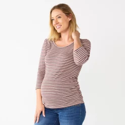 Maternity Sonoma Goods For Life® Essential Scoopneck Tee