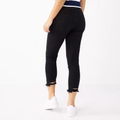 Juniors' SO® Cropped Jeggings -Cuddl Duds SHOP 5237870 ALT