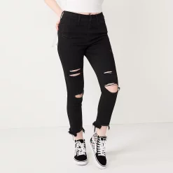 Alternative view of Juniors' SO® Cropped Jeggings